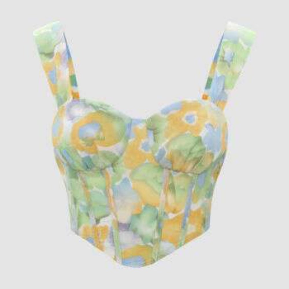 A Refreshing Summer Corset Top - Cider